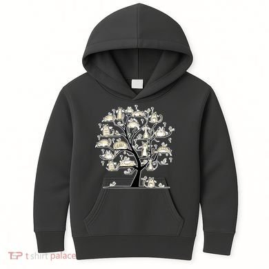 Cats On Trees Kids Hoodie
