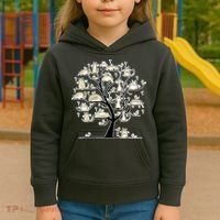 Cats On Trees Kids Hoodie thumb 3