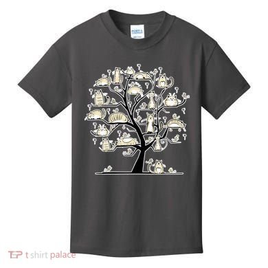 Cats On Trees Kids T-Shirt