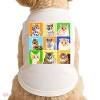 Cats Photo Portraits Collage Doggie Tank thumb 0