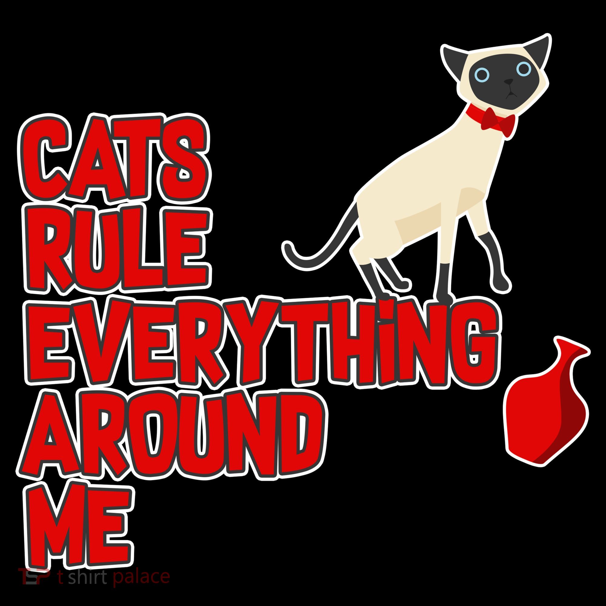 Cats Rule Everything Around Me  Hoodie