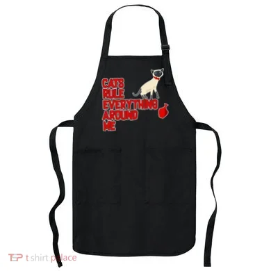 Cats Rule Everything Around Me  Apron