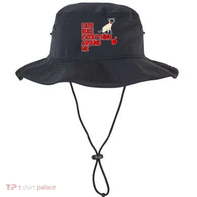 Cats Rule Everything Around Me Bucket Hat