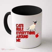 Cats Rule Everything Around Me  Coffee Mug thumb 0