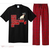 Cats Rule Everything Around Me  Pajama Set thumb 0