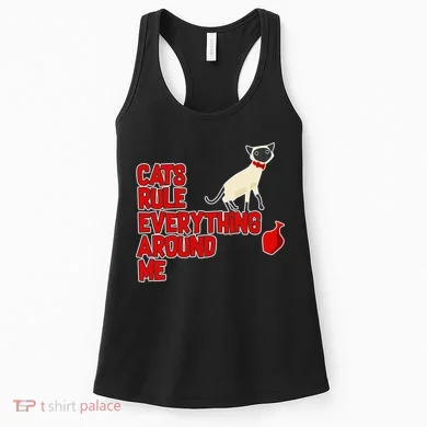 Cats Rule Everything Around Me Women's Tank Top