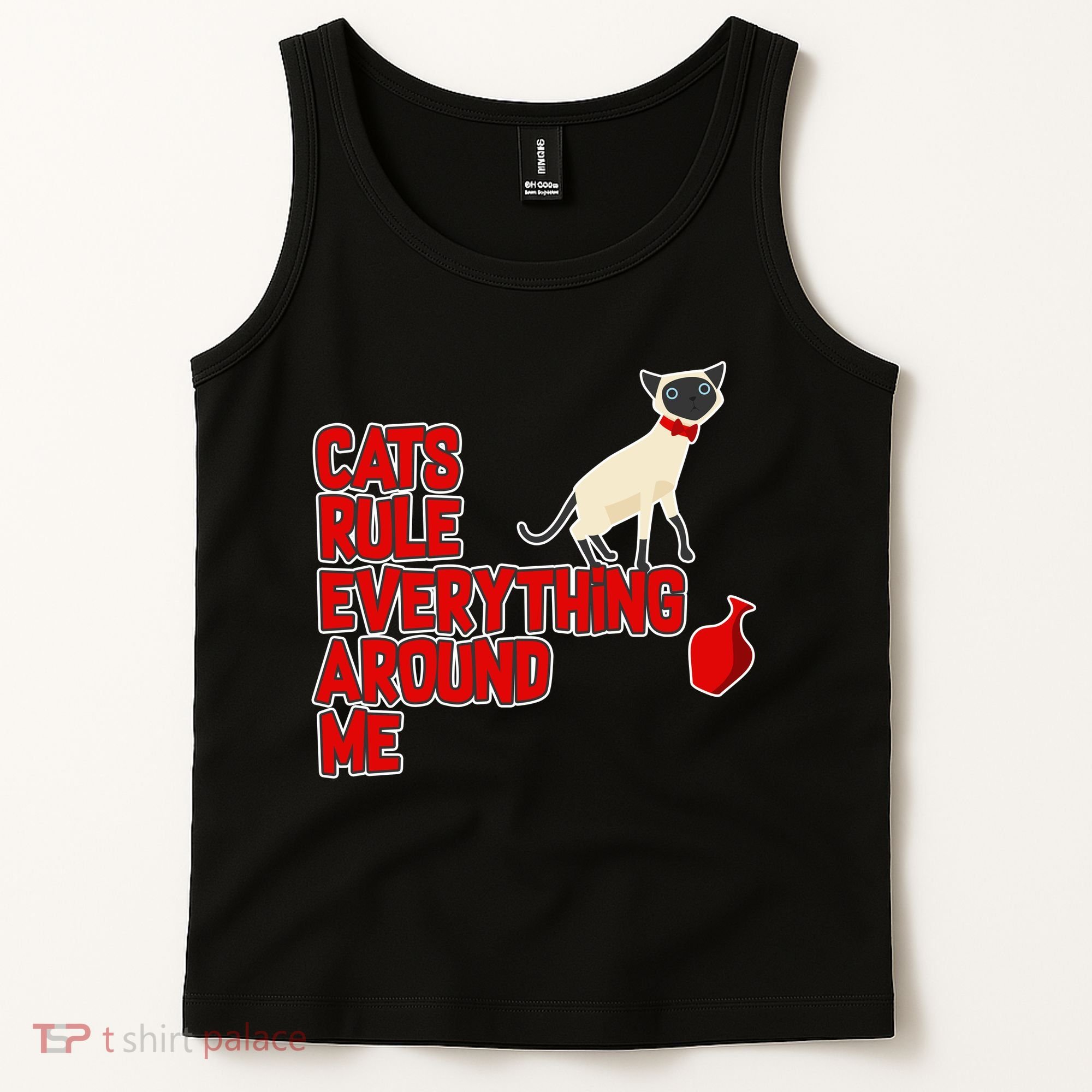 Cats Rule Everything Around Me  Tank Top