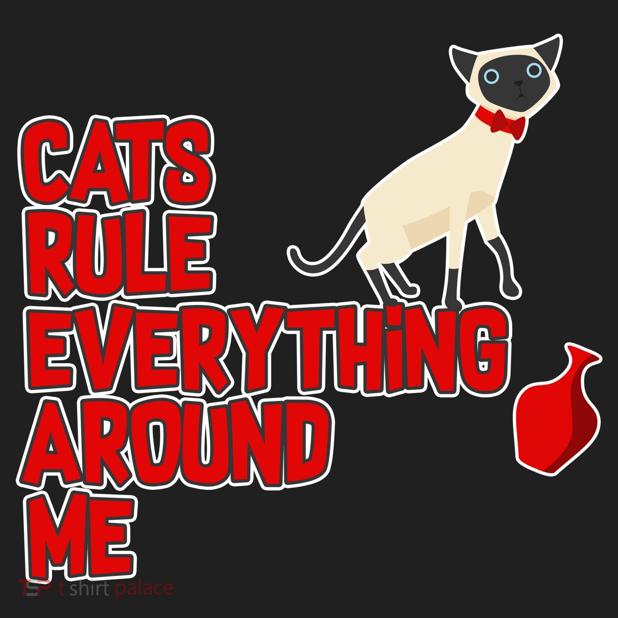 Cats Rule Everything Around Me  Golf Towel