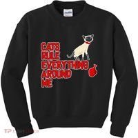 Cats Rule Everything Around Me  Kids Sweatshirt thumb 0