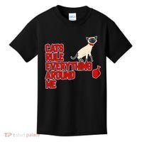 Cats Rule Everything Around Me  Kids T-Shirt thumb 0