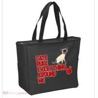 Cats Rule Everything Around Me  Tote Bag thumb 2