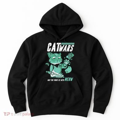 CatWars Funny Cat War Spoof Hoodie