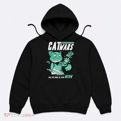 CatWars Funny Cat War Spoof Hoodie