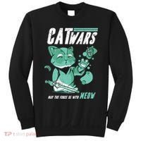 CatWars Funny Cat War Spoof Sweatshirt thumb 0