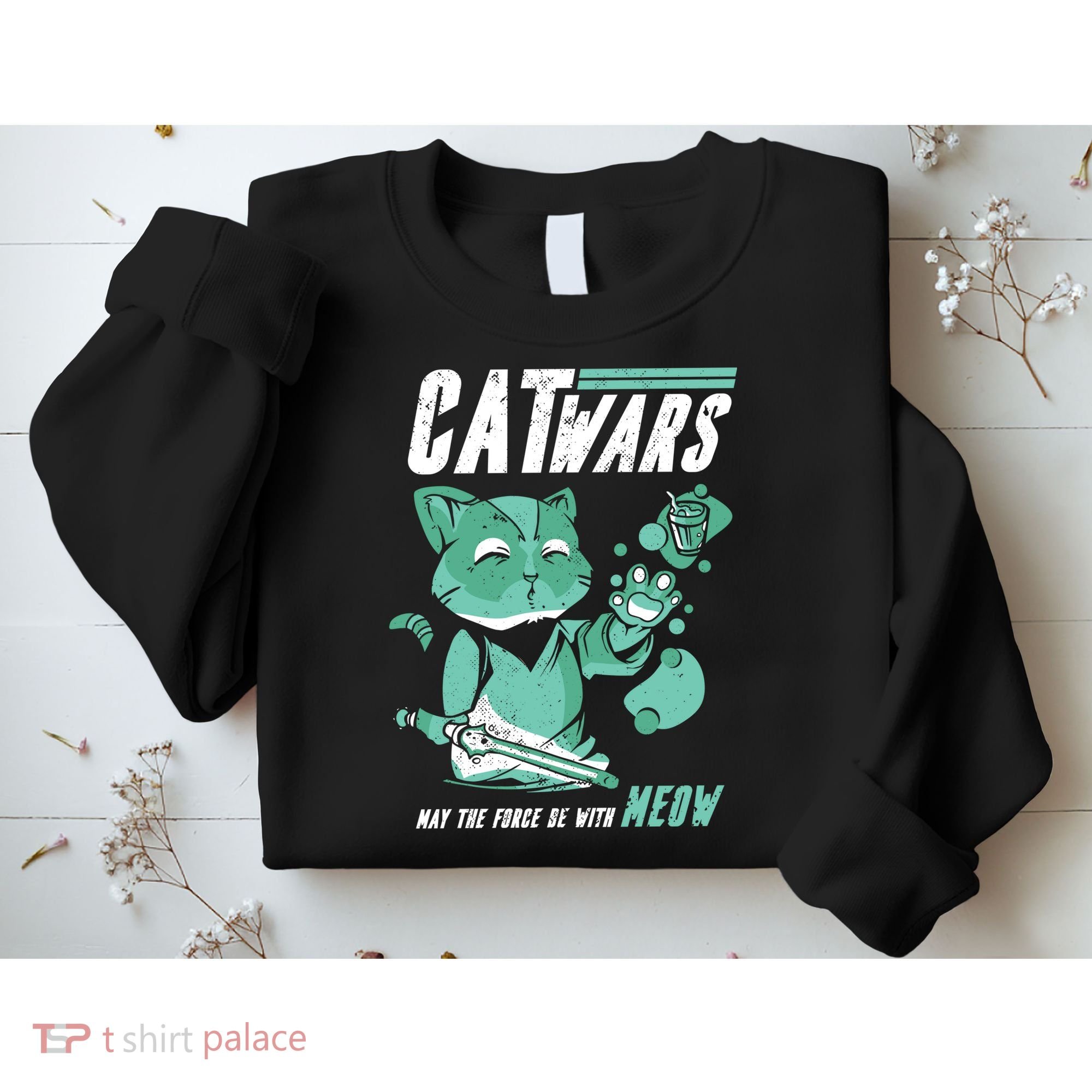 CatWars Funny Cat War Spoof Sweatshirt