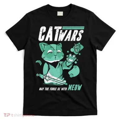 CatWars Funny Cat War Spoof T-Shirt