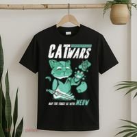 CatWars Funny Cat War Spoof T-Shirt thumb 2