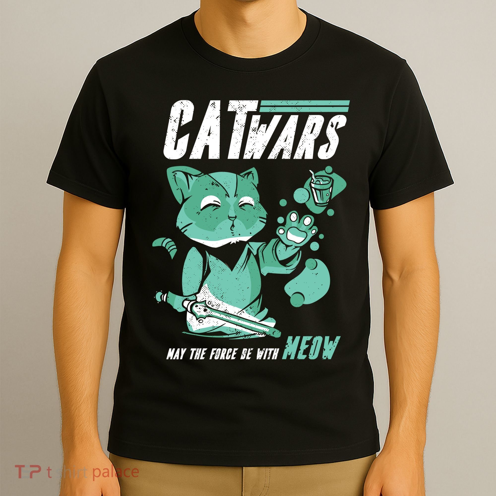 CatWars Funny Cat War Spoof T-Shirt