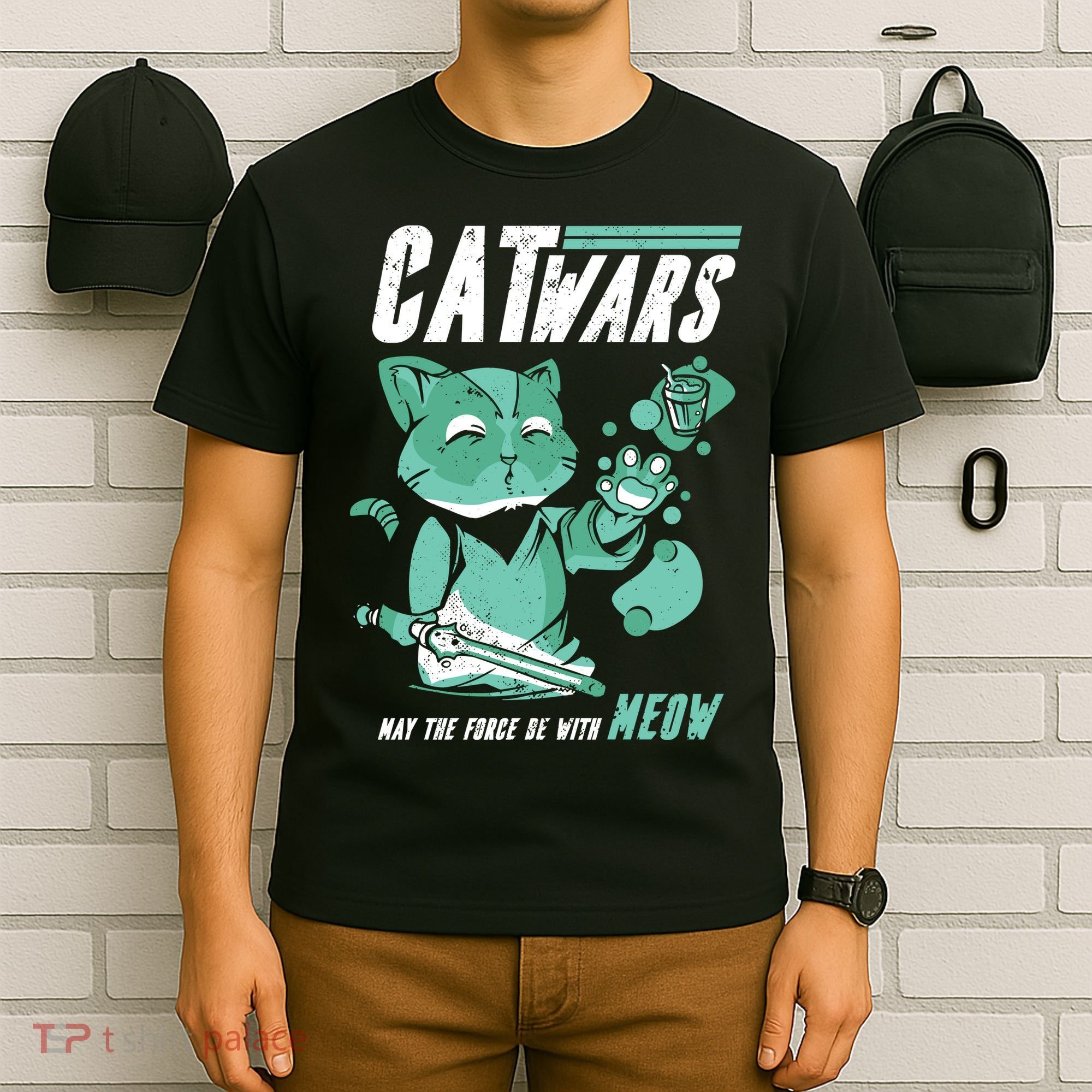 CatWars Funny Cat War Spoof T-Shirt