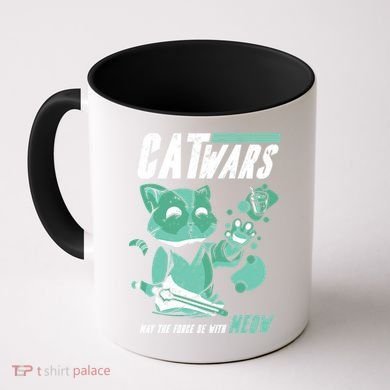 CatWars Funny Cat War Spoof Coffee Mug