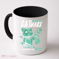 CatWars Funny Cat War Spoof Coffee Mug thumb 0