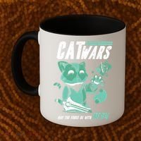 CatWars Funny Cat War Spoof Coffee Mug thumb 2