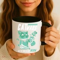 CatWars Funny Cat War Spoof Coffee Mug thumb 3