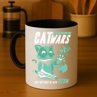 CatWars Funny Cat War Spoof Coffee Mug thumb 4