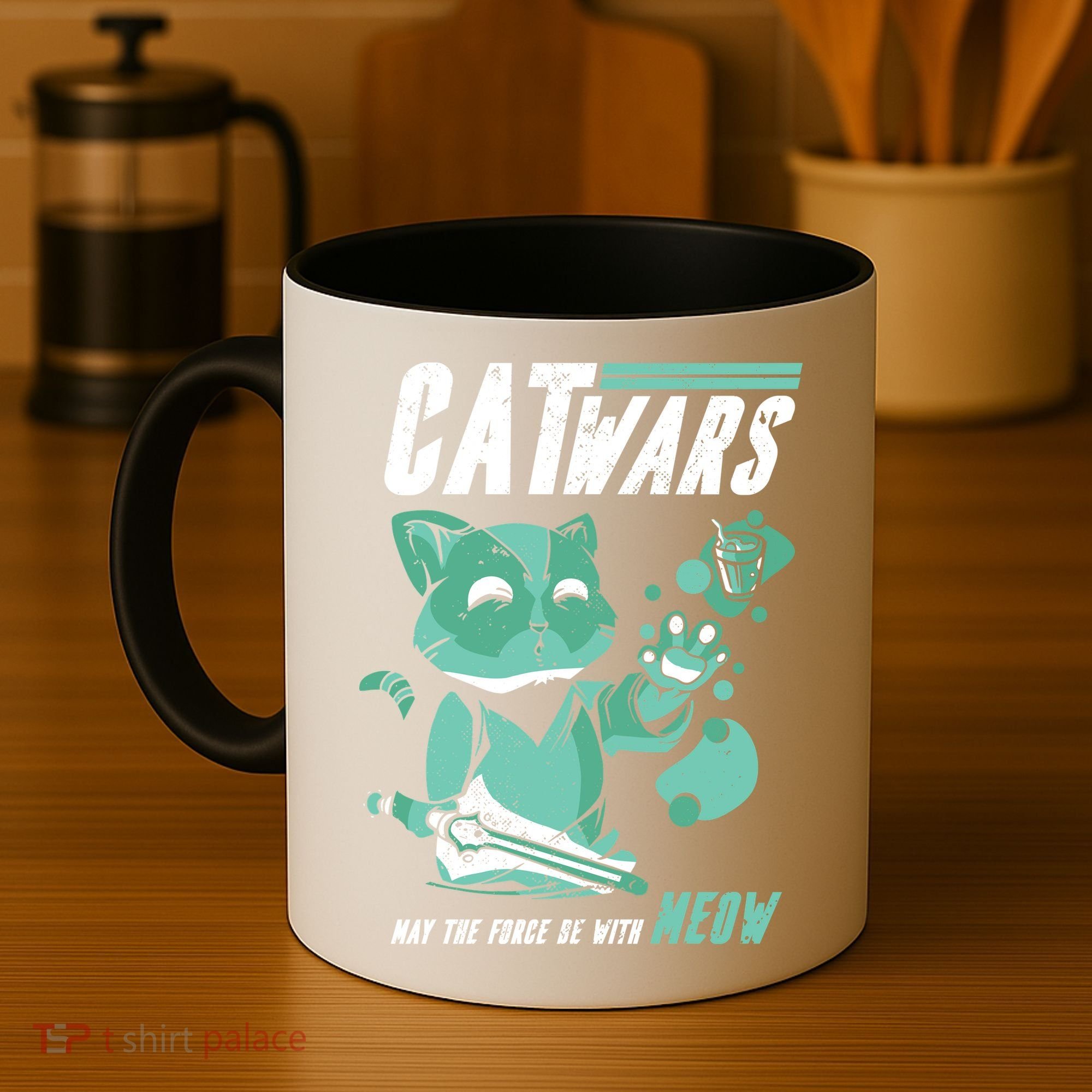 CatWars Funny Cat War Spoof Coffee Mug