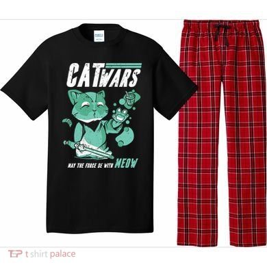 CatWars Funny Cat War Spoof Pajama Set