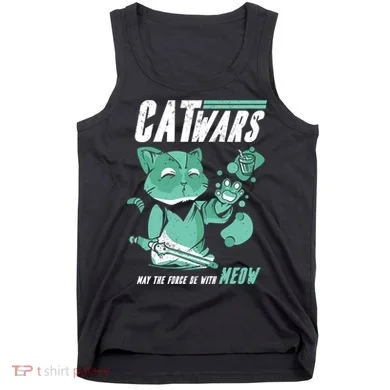 CatWars Funny Cat War Spoof Tank Top