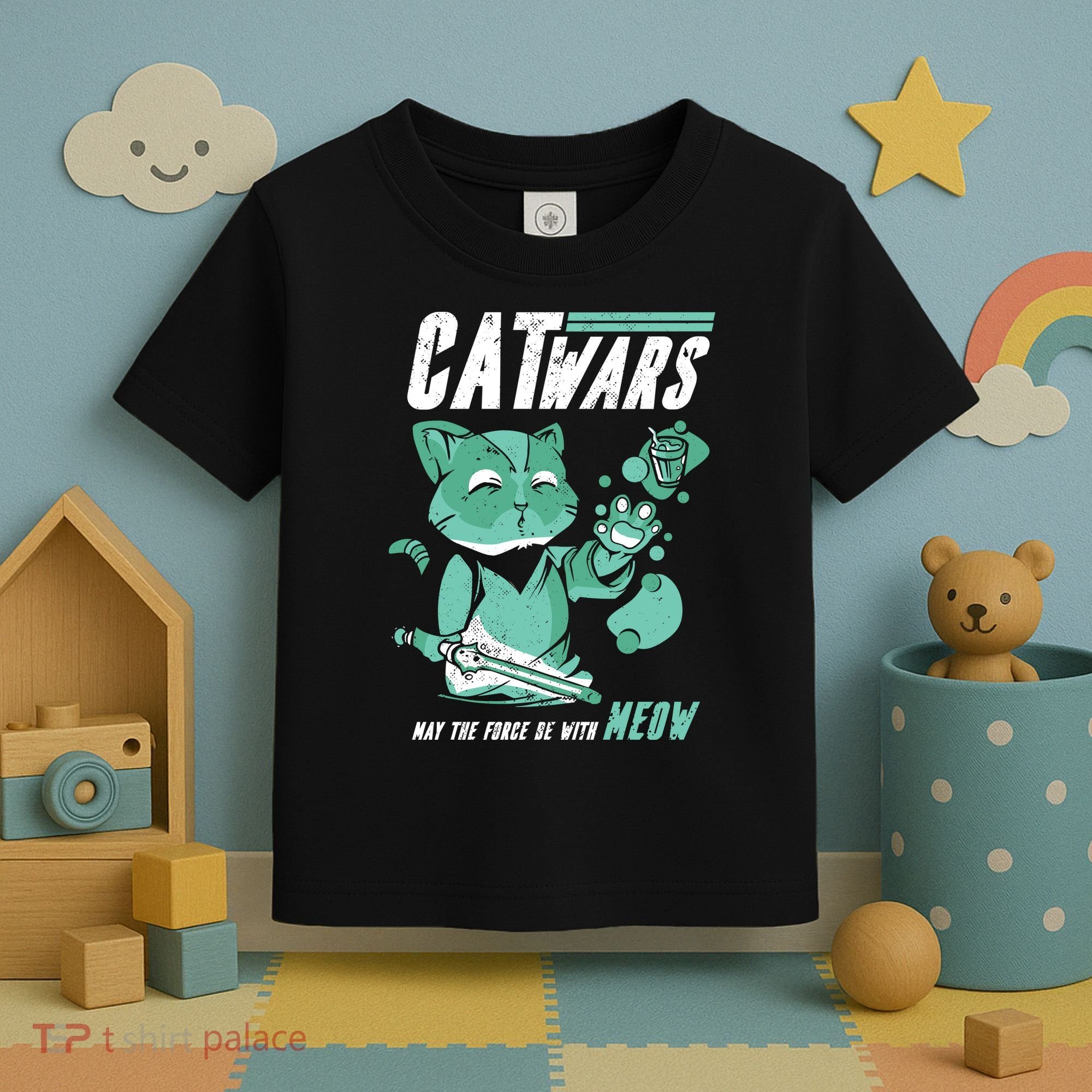 CatWars Funny Cat War Spoof Toddler T-Shirt