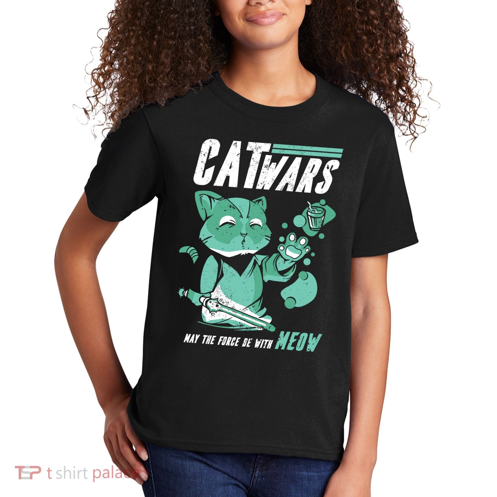 CatWars Funny Cat War Spoof Kids T-Shirt