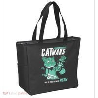 CatWars Funny Cat War Spoof Tote Bag thumb 2