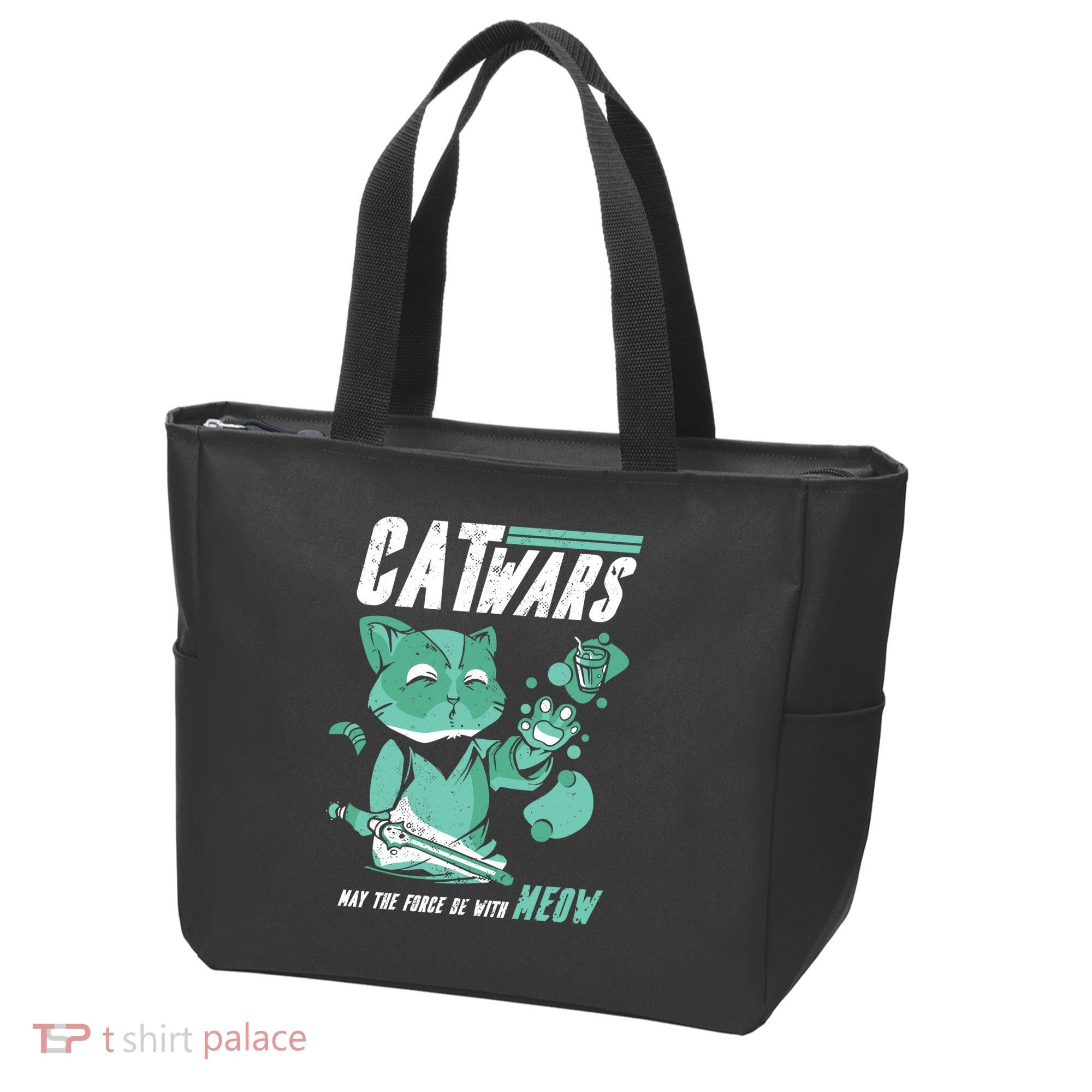 CatWars Funny Cat War Spoof Tote Bag