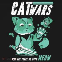 CatWars Funny Cat War Spoof Tote Bag thumb 4