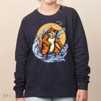 Catzilla Great Wave Women's Sweatshirt thumb 0