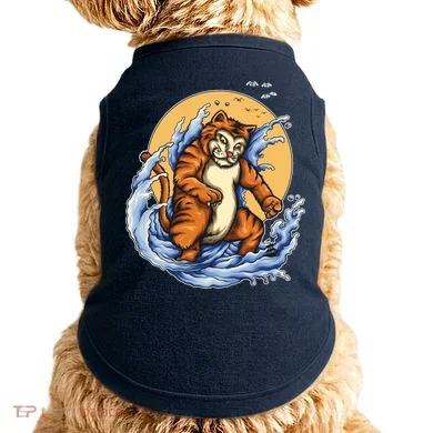 Catzilla Great Wave Doggie Tank