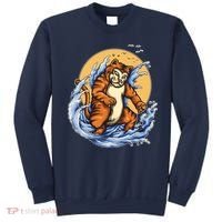 Catzilla Great Wave Sweatshirt thumb 0