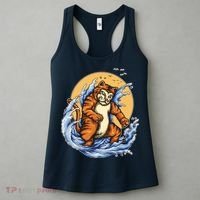 Catzilla Great Wave Women's Tank Top thumb 3