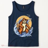 Catzilla Great Wave Tank Top thumb 2