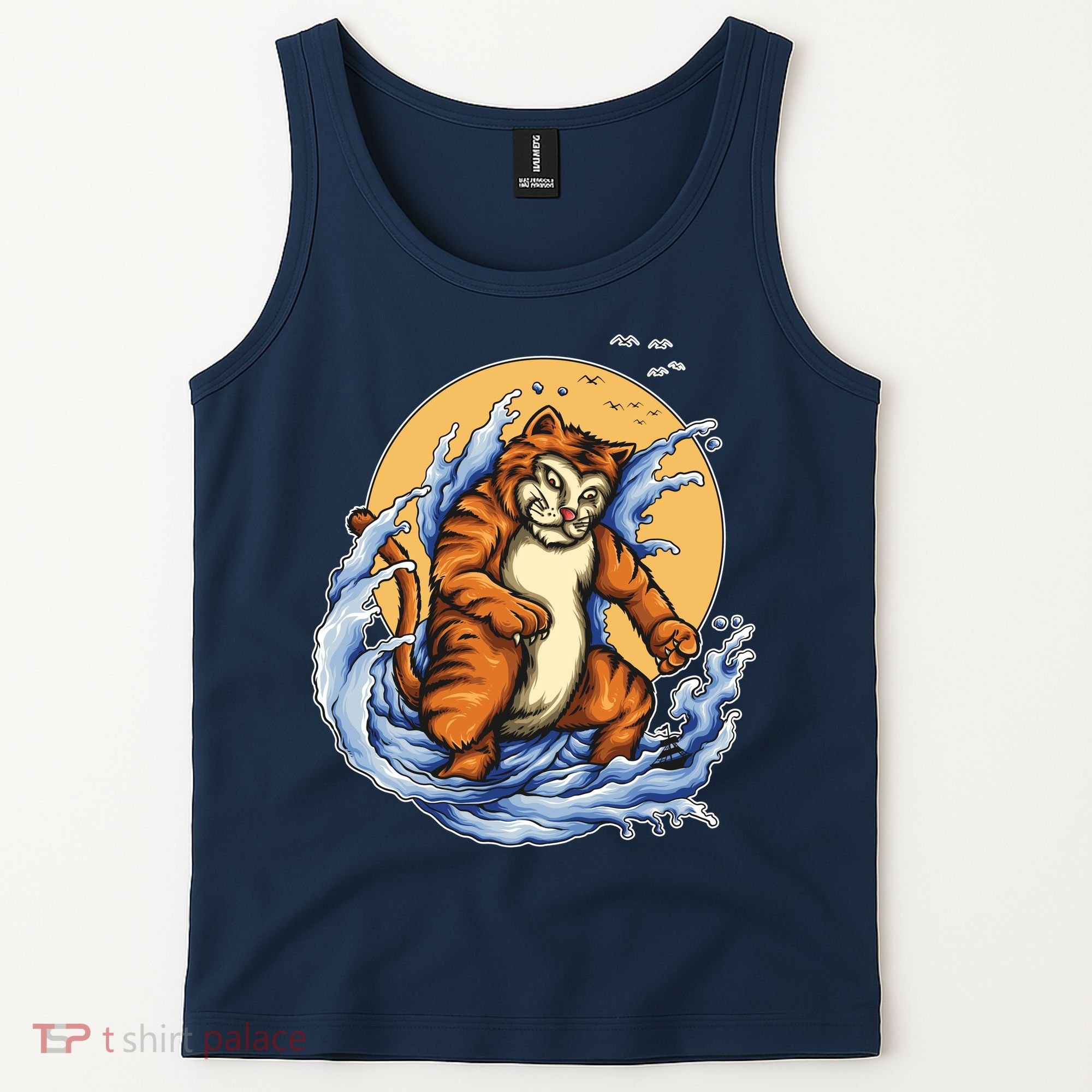 Catzilla Great Wave Tank Top