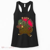 Catzilla Japanese Monster Movie Women's Tank Top thumb 0