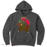Catzilla Japanese Monster Movie Hoodie thumb 0