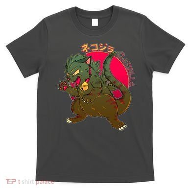 Catzilla Japanese Monster Movie T-Shirt