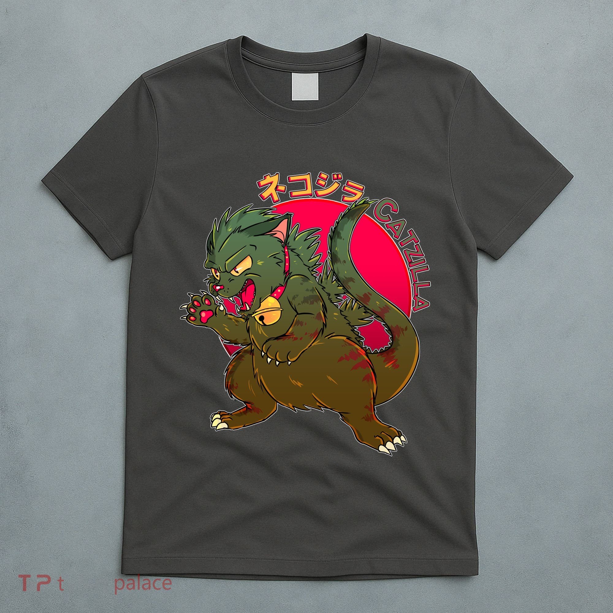 Catzilla Japanese Monster Movie T-Shirt