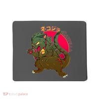 Catzilla Japanese Monster Movie Mousepad thumb 0