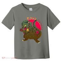 Catzilla Japanese Monster Movie Toddler T-Shirt thumb 0