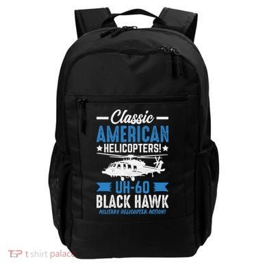 Classic American UH-60 Black Hawk Helicopter Backpack