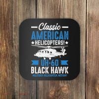 Classic American UH-60 Black Hawk Helicopter Coaster thumb 0